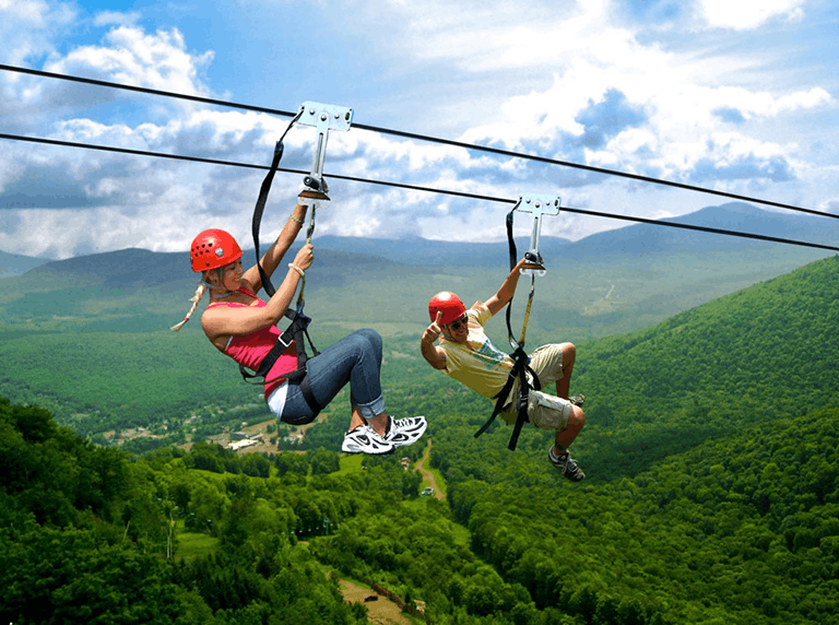 Zipline adventure in Dandeli